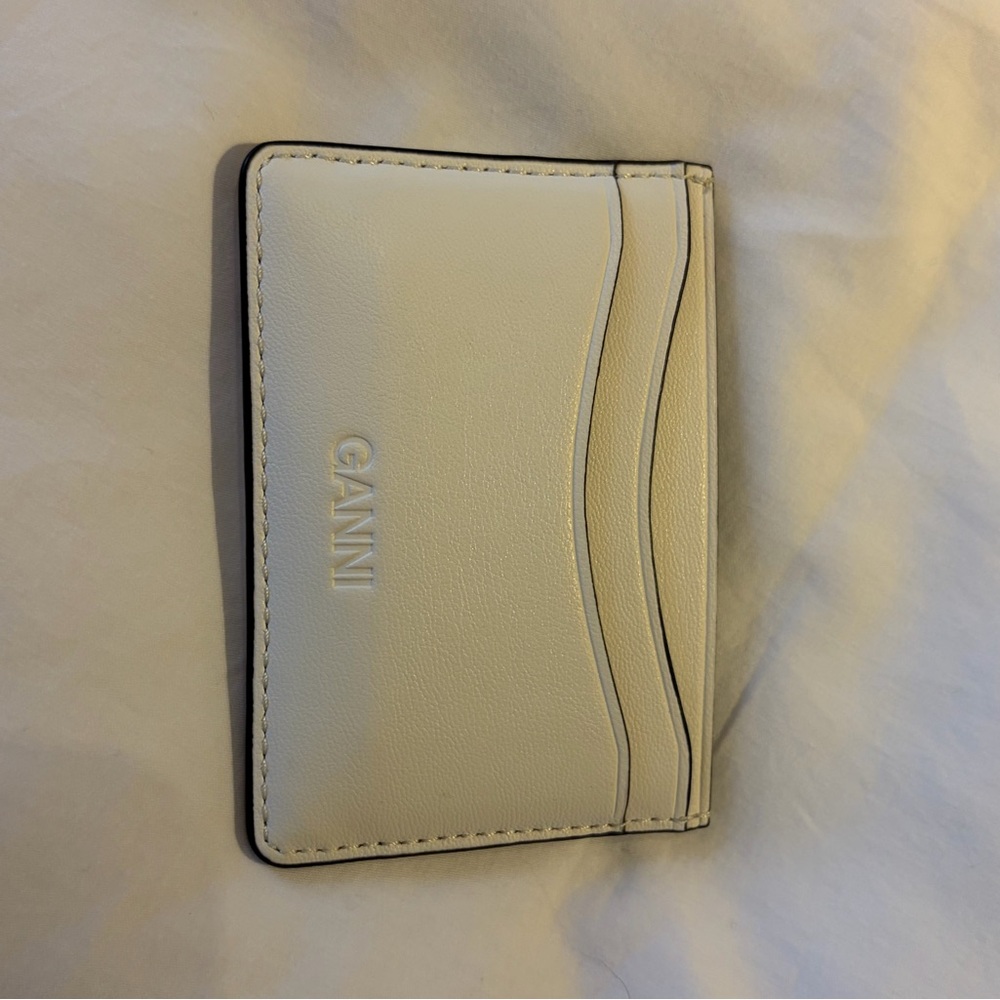 Ganni Women White Wallet Cat - Picture 5 of 6